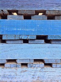 Built structure against brick wall