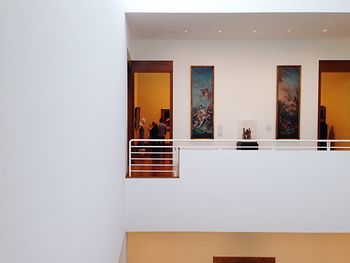 People at museum