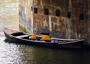 Man in boat