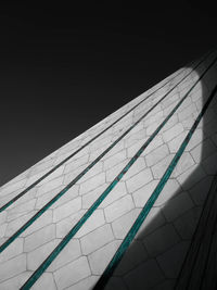 Low angle view of cables against the sky