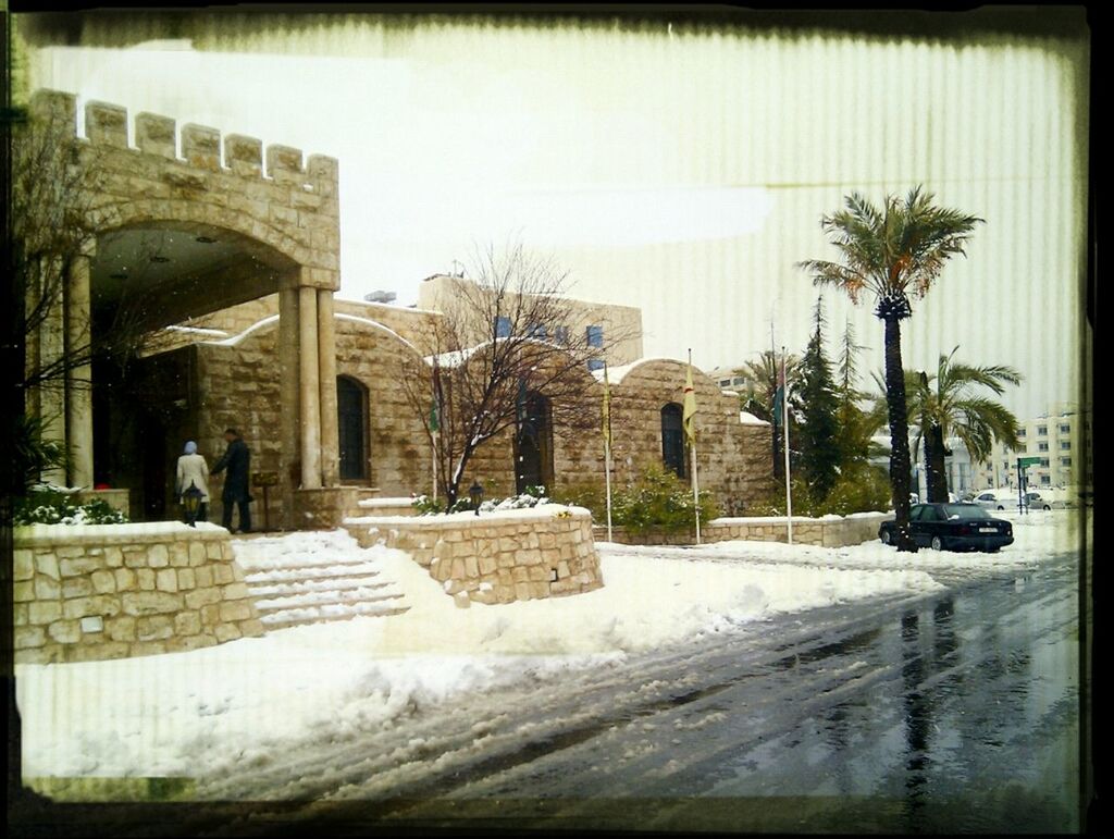 Snow in Jordan