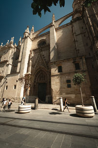 The cathedral of sevilla, church, architecure, religion.