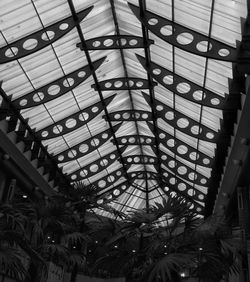 Low angle view of ceiling in building