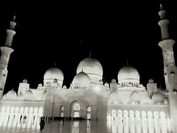 Low angle view of historical building