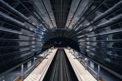 Full frame shot of train station