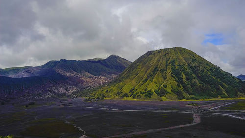 Scenic view of mount bromo against sky