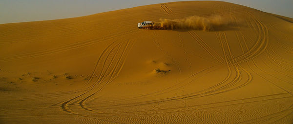 Scenic view of desert