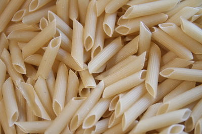 Full frame shot of pasta