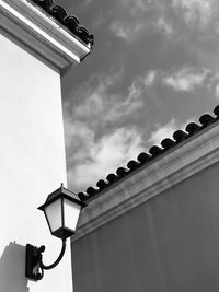 Low angle view of building against sky