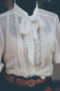 White vintage blouse