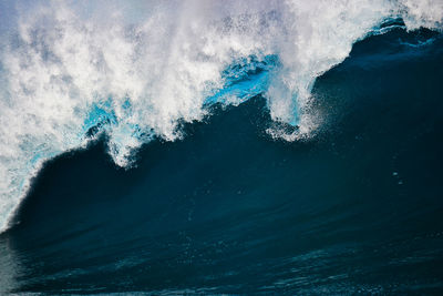 Scenic view of sea waves