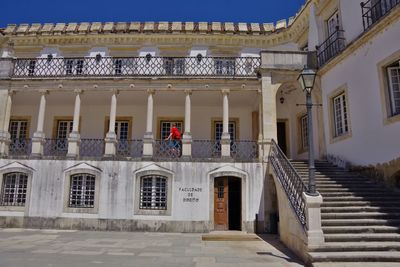 View of historical building