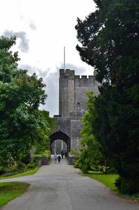 View of historical building against sky