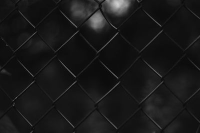 Full frame shot of chainlink fence