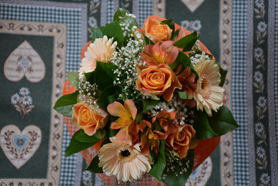 Close-up of flower bouquet