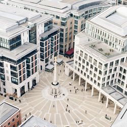 View of buildings in city