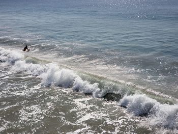 Scenic view of sea