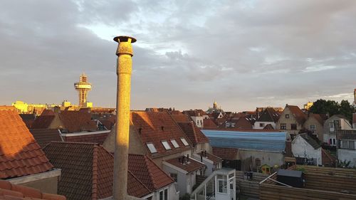 Cityscape against sky