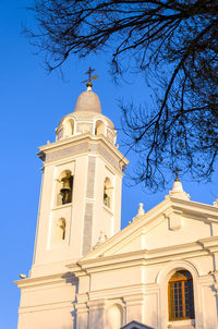 Low angle view of temple