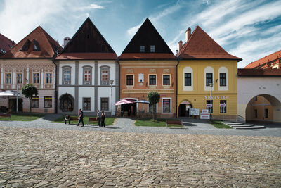 Exterior of building against sky