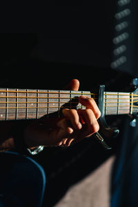 Man playing guitar