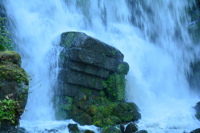 View of waterfall