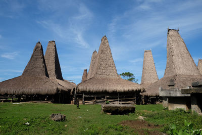 Traditional house of sumba.. indonesia