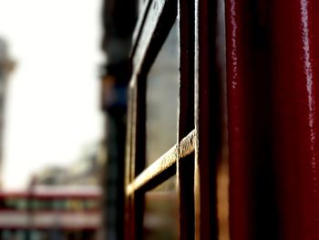 Close-up of metal