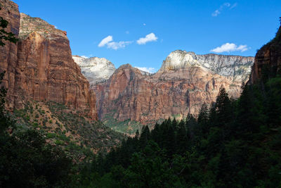 View of mountain against sky