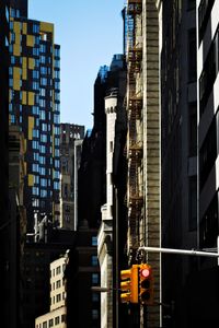 Low angle view of buildings against sky