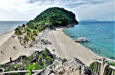 Cabugao island of islas de gigantes, iloilo, philippines