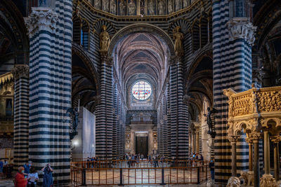 Interior of historic building