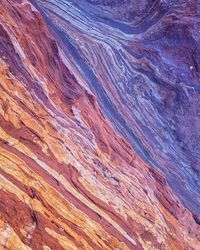 Full frame shot of multi colored rock