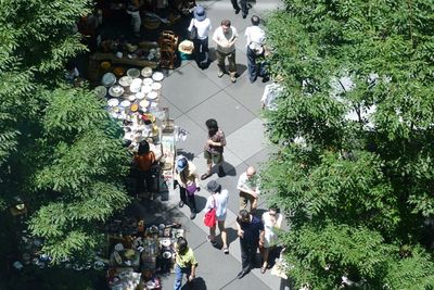 People in park