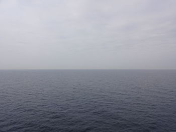 Scenic view of seascape against sky