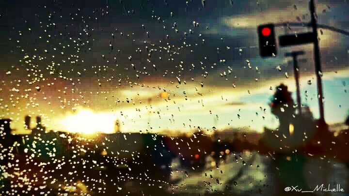 wet, drop, window, rain, indoors, transparent, glass - material, car, transportation, weather, land vehicle, season, mode of transport, raindrop, vehicle interior, water, full frame, backgrounds, windshield, illuminated