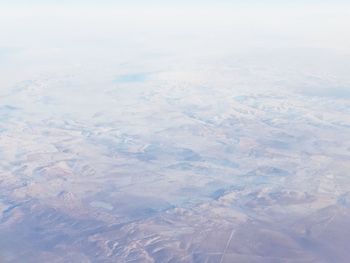 Aerial view of landscape against sky