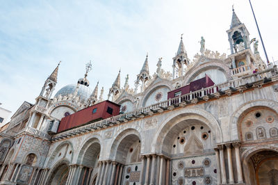 Low angle view of cathedral against sky