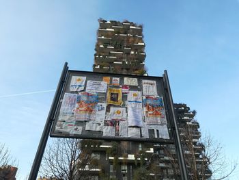 Low angle view of building against sky