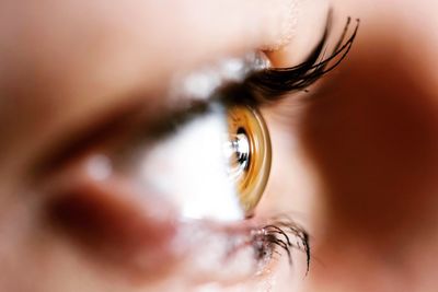 Extreme close-up of woman eye