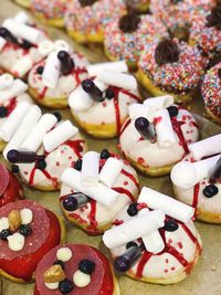 Close-up of christmas fruits