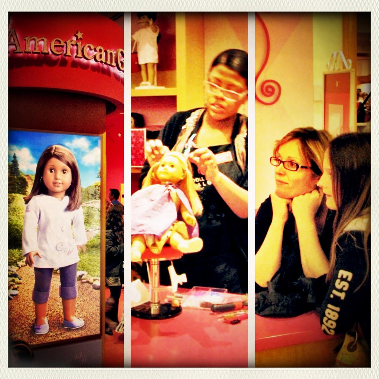 At American Girl Doll