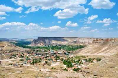 Panoramic view of landscape against sky