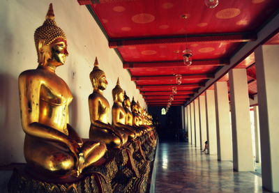 Low angle view of temple