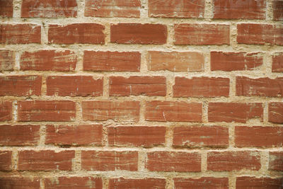 Full frame shot of brick wall