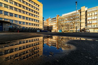 Buildings in city