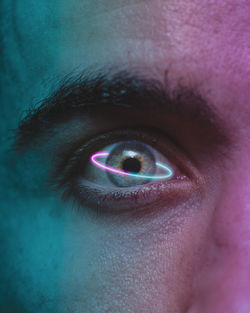 Close-up of human eye