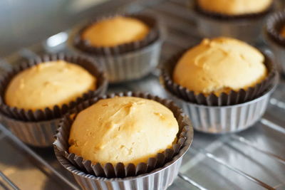 Close-up of cupcakes