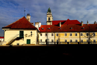 Church in valtice, unesco world heritage site, czech republic