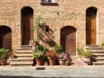 Steps of historic building